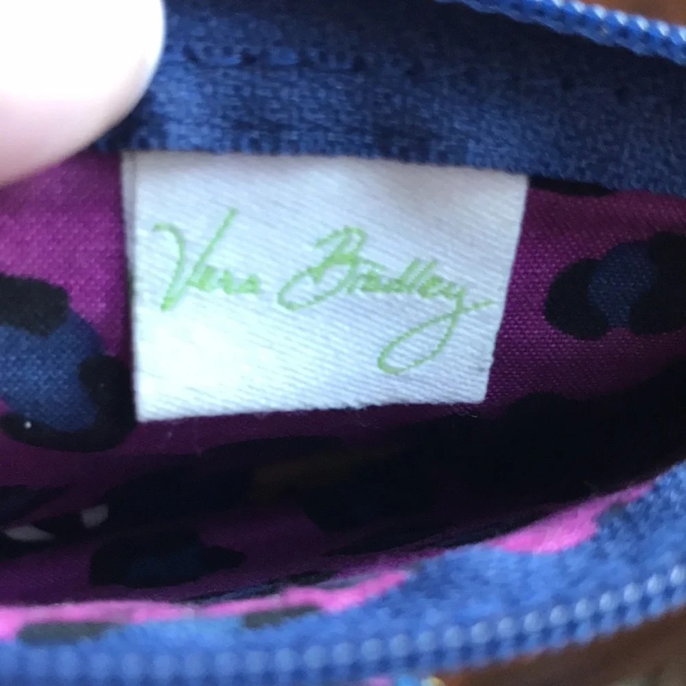 Vera Bradley Bright Floral ID Case and Lanyard - Picture 5 of 11